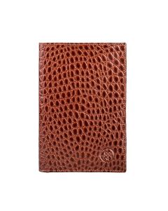 tan mock croc wallet large tall for men

