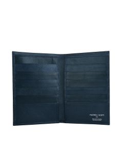 Quality Navy Men's Breast Pocket Wallet in Italian Leather