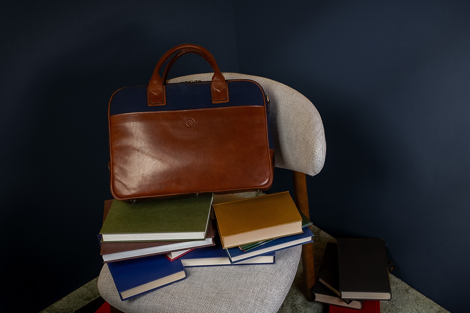 leather briefcase