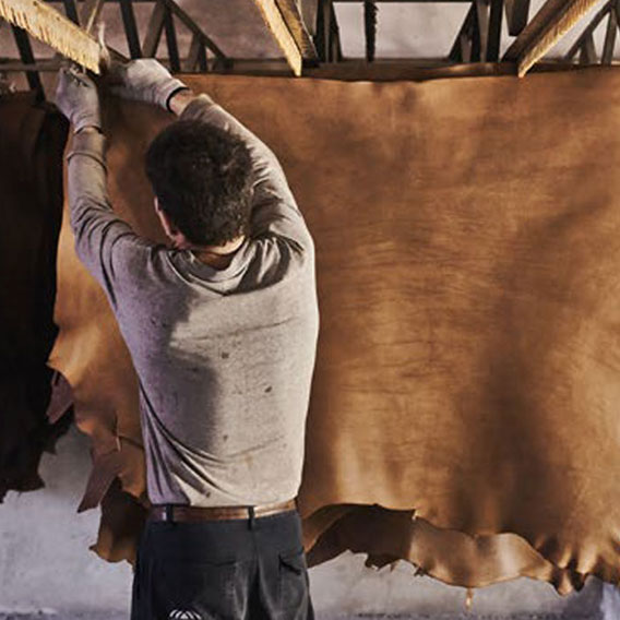 leather handmade in Italy